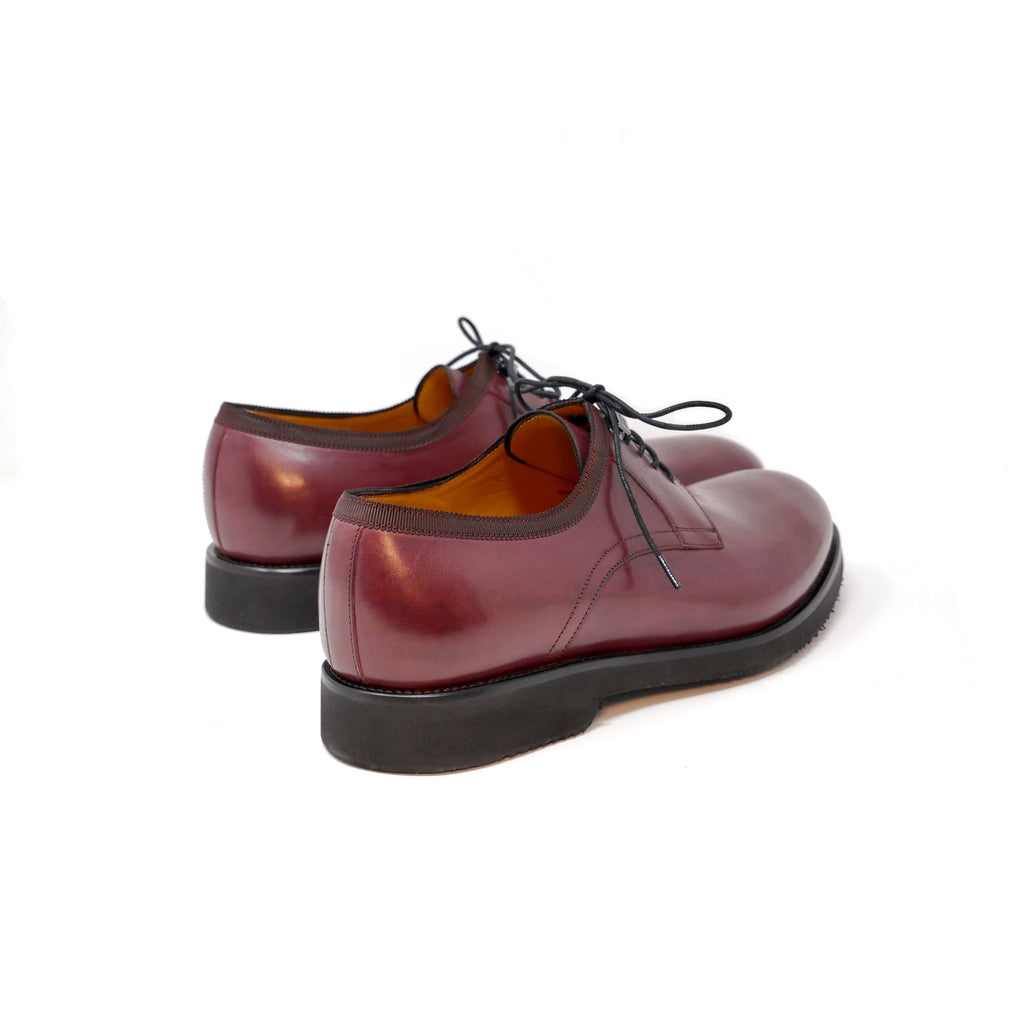 001 - Burgundy Calfskin Derby | Derby Shoes | Martel+Ram