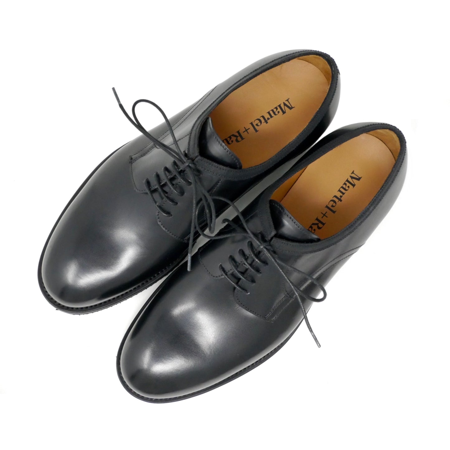 001 - Black/Black Calfskin Derby | Derby Shoes | Martel+Ram