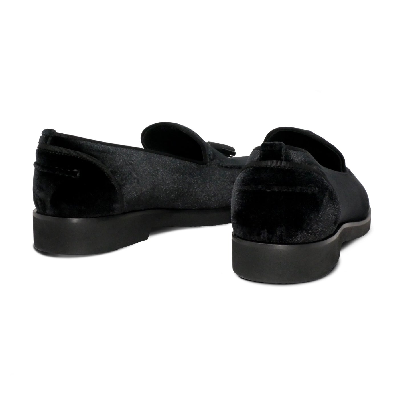 005 - Black Velvet Tassel Loafer | Men's Loafers | Martel+Ram