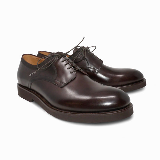 001 - New Dark Brown Calfskin Derby | Derby Shoes | Martel+Ram